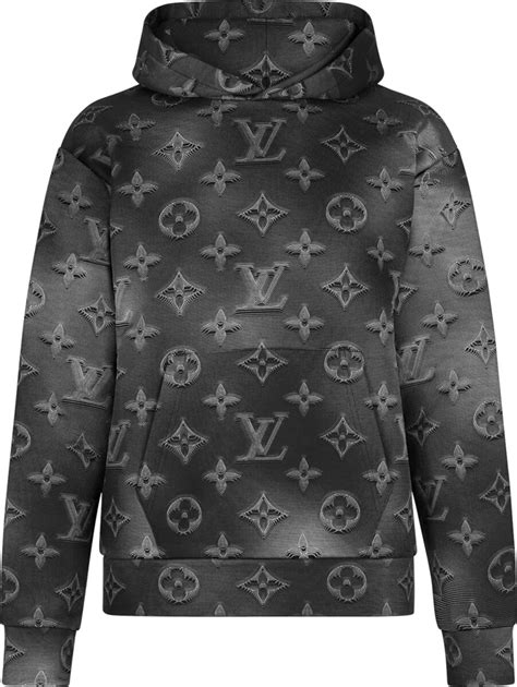 louis vuitton half monogram sweater|Louis Vuitton graphic hoodie.